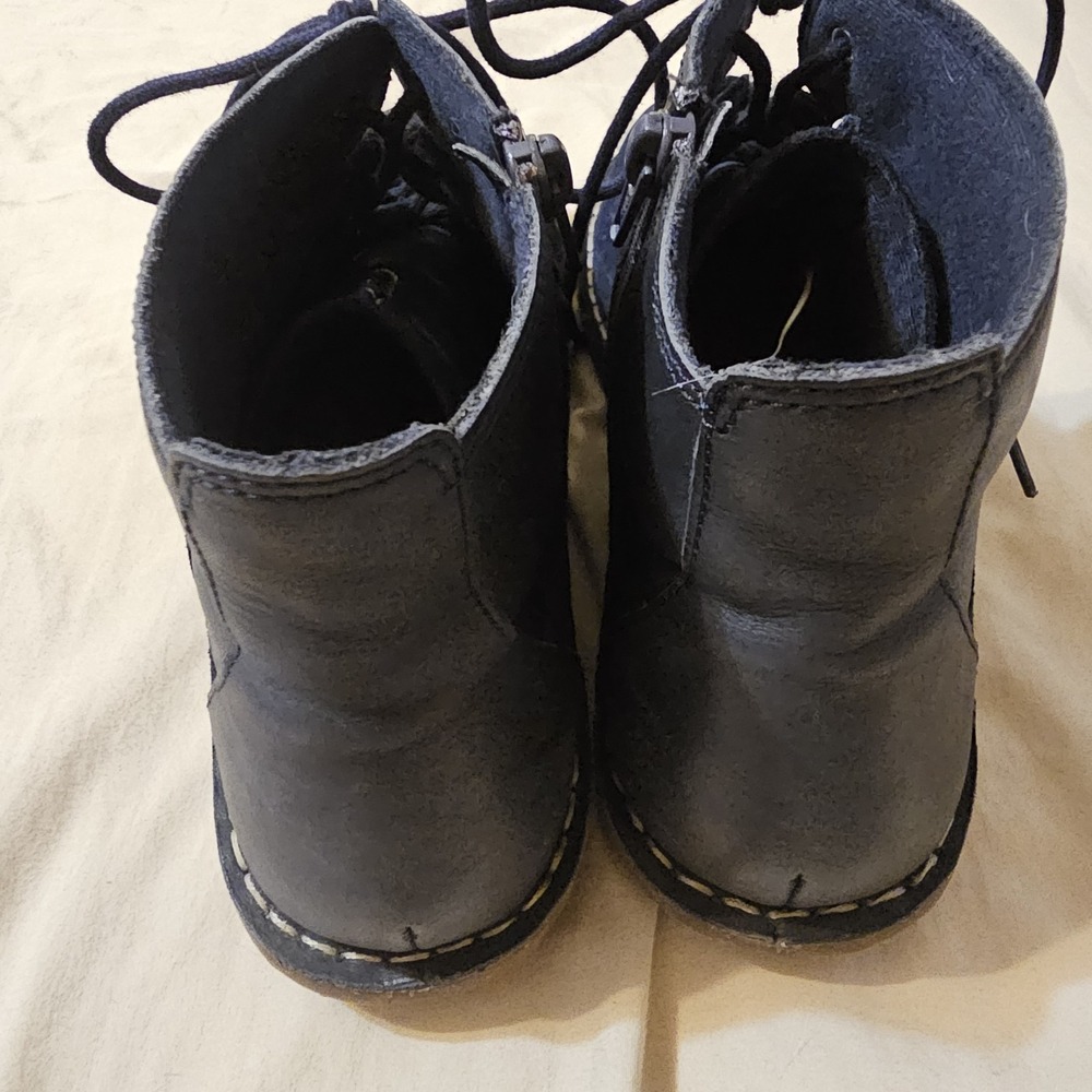 Clarks Collection Tamitha Key Ankle Boots Navy Suede Women US 10M Booties - Picture 2 of 5